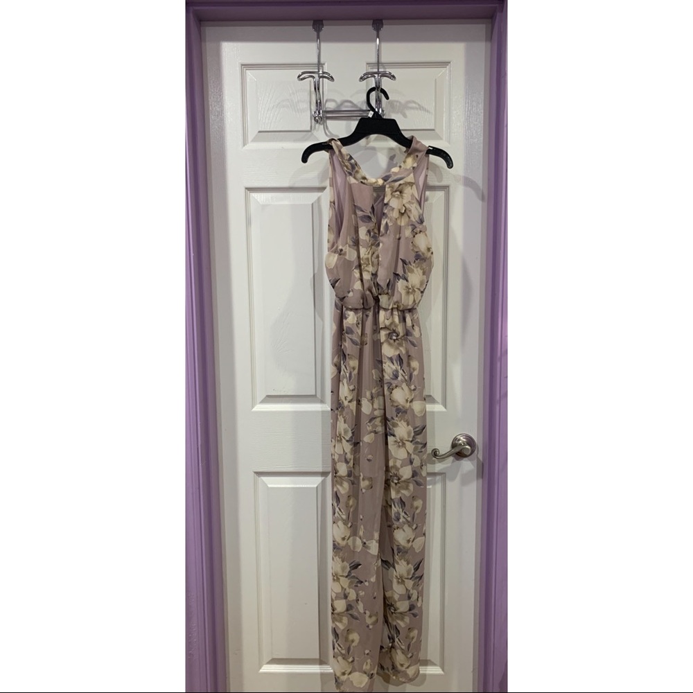 Sienna sky floral maxi dress